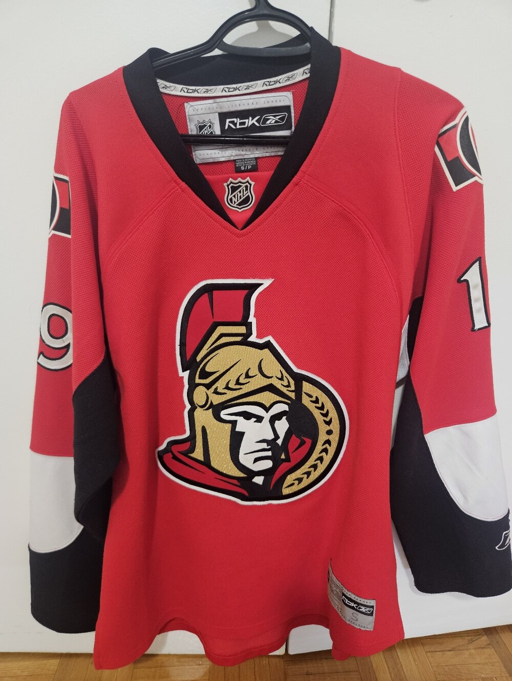 Ottawa Senators NHL Official Hockey Reebok Vintage 90s Jersey